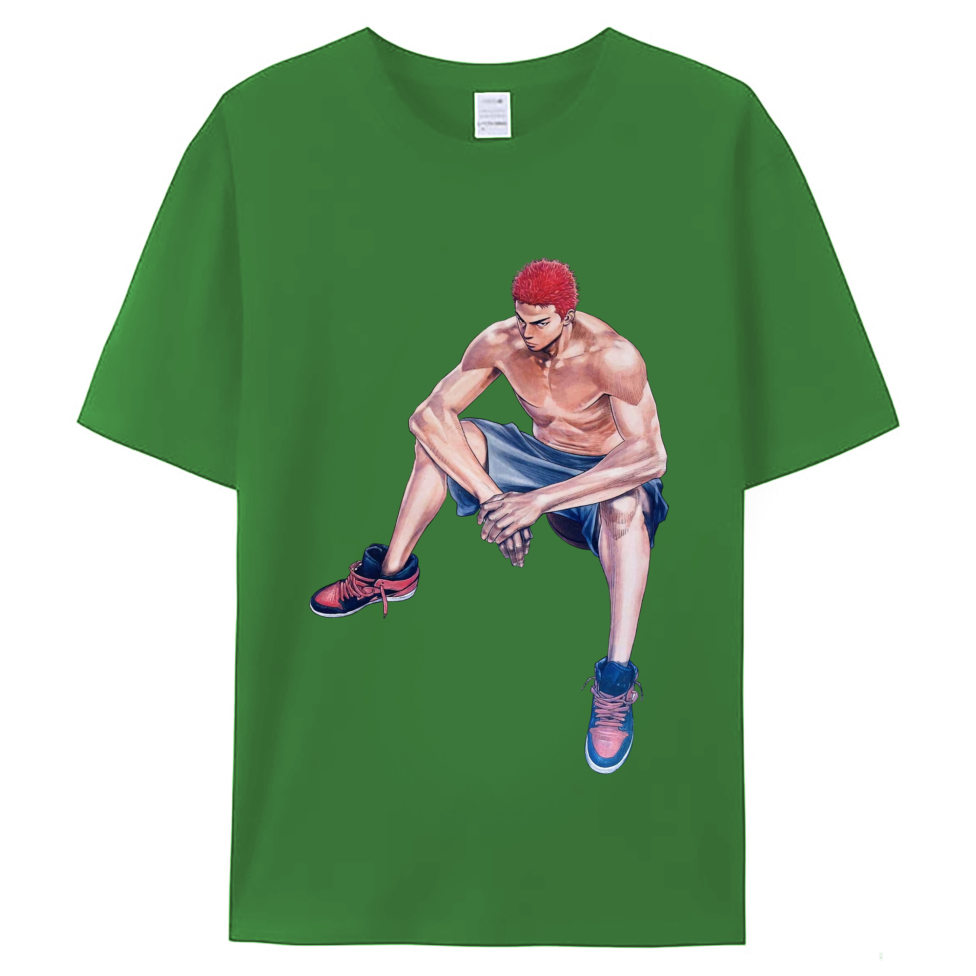 （画像用） SLAM DUNK／スラムダンク レディースカジュアルプリントTシャツ（綿100％）